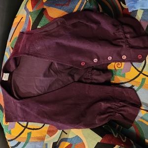 Corduroy vest size 12
